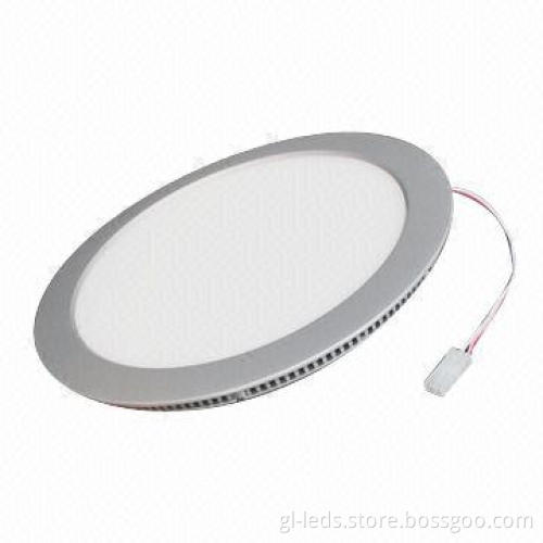 High bright 18W 1,300lm round LED panel light